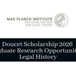 Doucet Scholarship 2026 – Graduate Research Opportunity in Legal History