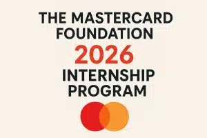 mastercard foundation internship program